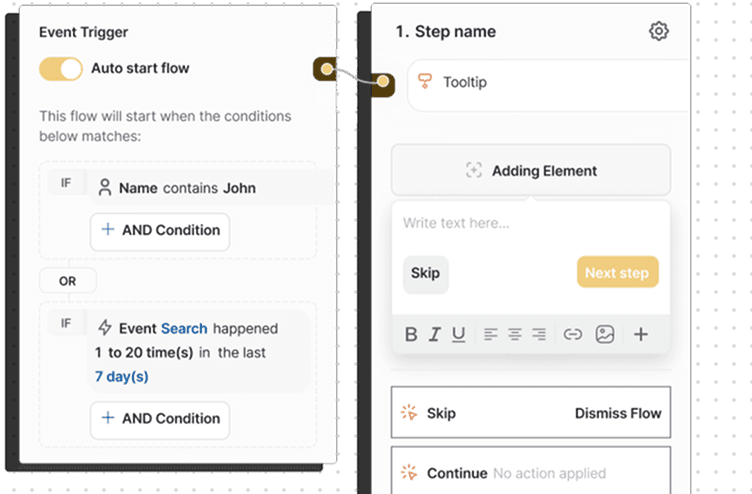 Tour Builder preview